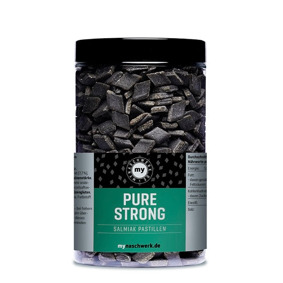 Pure Strong, Lakritzpastillen (groß 300gr)