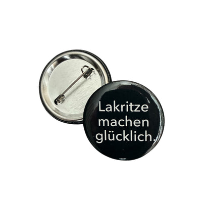Lakritz Button, Lakritze machen glücklich