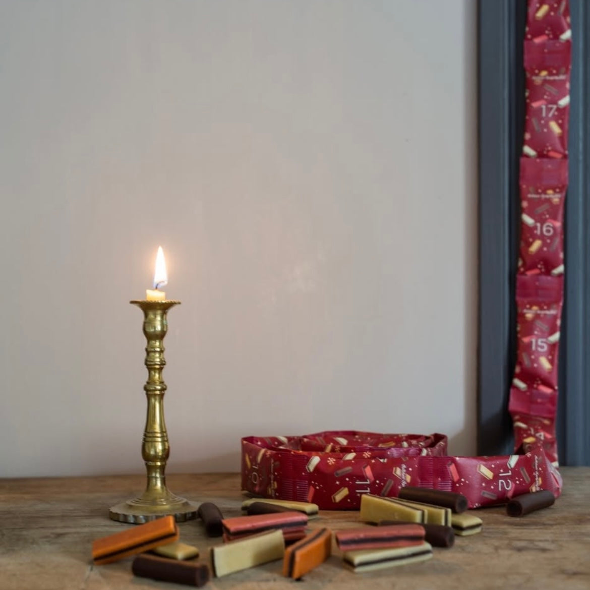 Adventskalender, Lakritzkonfekt, Hattesens Konfektfabriken