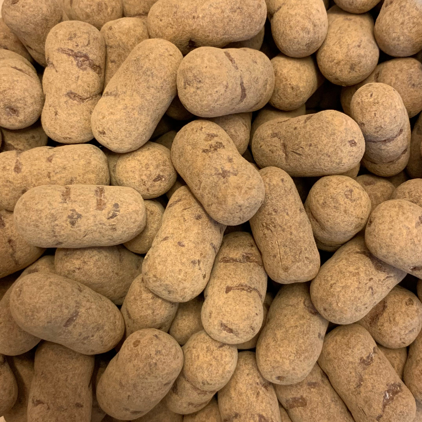 Weiße Kreide mit Vollmilchschokolade und Lakritzpulver