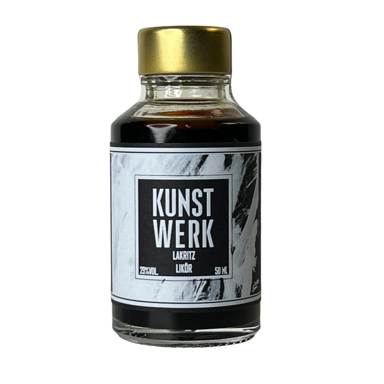 Kunstwerk Likör MINI, Lakritz süß würzig, 29%, 50ml