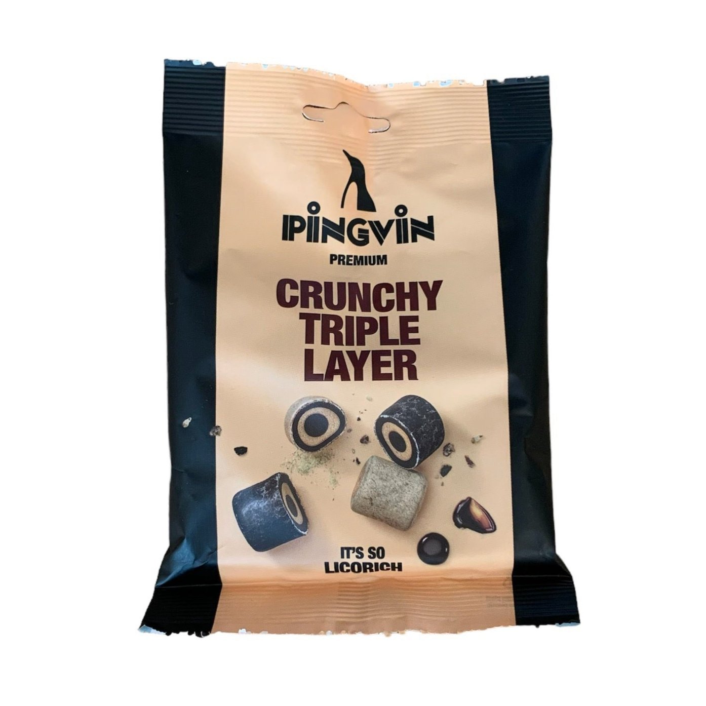 Pingvin crunchy triple layer, tüte braun