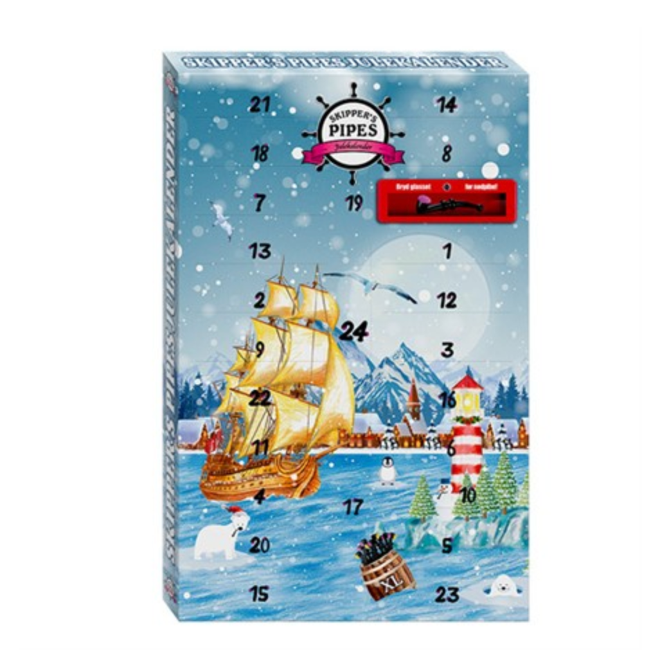 Adventskalender, Lakritz-Pfeifen