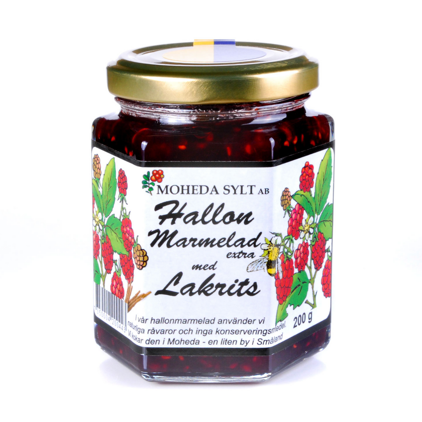 Marmelade, Himbeer-Konfitüre mit Lakritz