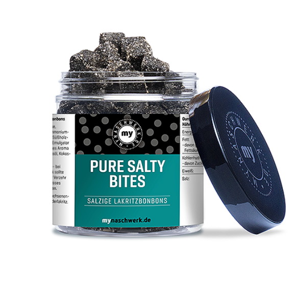 Dose: Pure Salty Bites, Salzlakritze