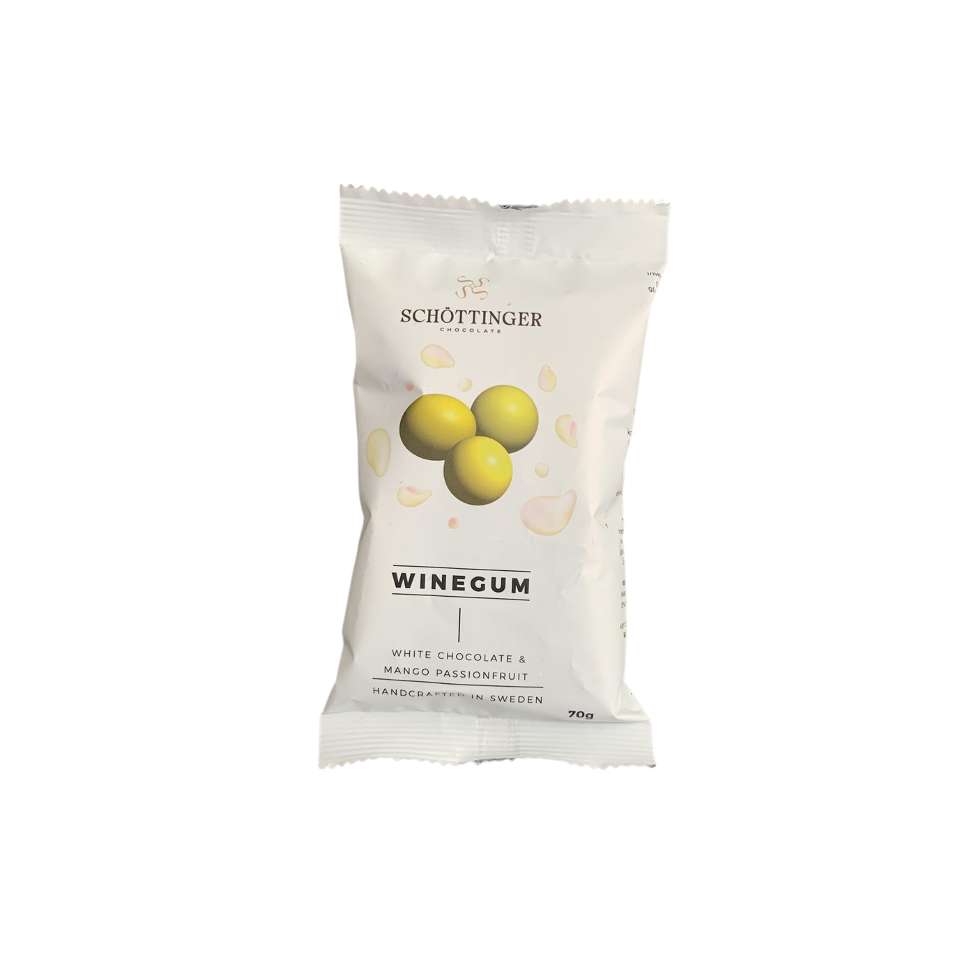Schöttinger, Weingummi weiße Schokolade & Mango Passionsfrucht (ohne Lakritz)