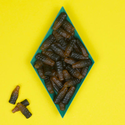 Cola-Lakritz-Flaschen – weiches Fruchtgummi mit Cola- und Lakritzgeschmack im Sparset