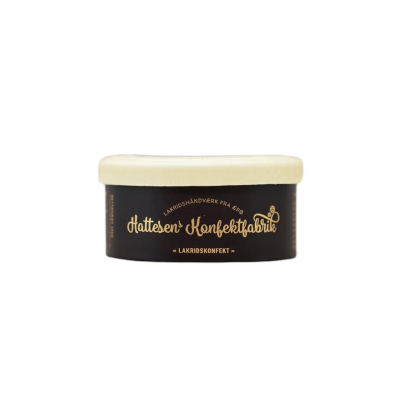 Hattesens Lakridskonfekt, Lakritz, Minzschokolade, Ingwer, Blutorange, Dose creme