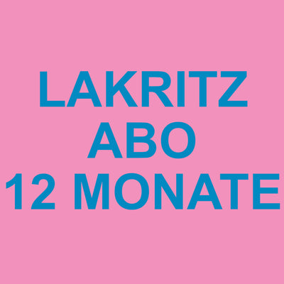 Lakritz Abo für 12 Monate – ein ganzes Jahr voller hochwertiger Lakritz-Überraschungen und Geschmackserlebnisse.