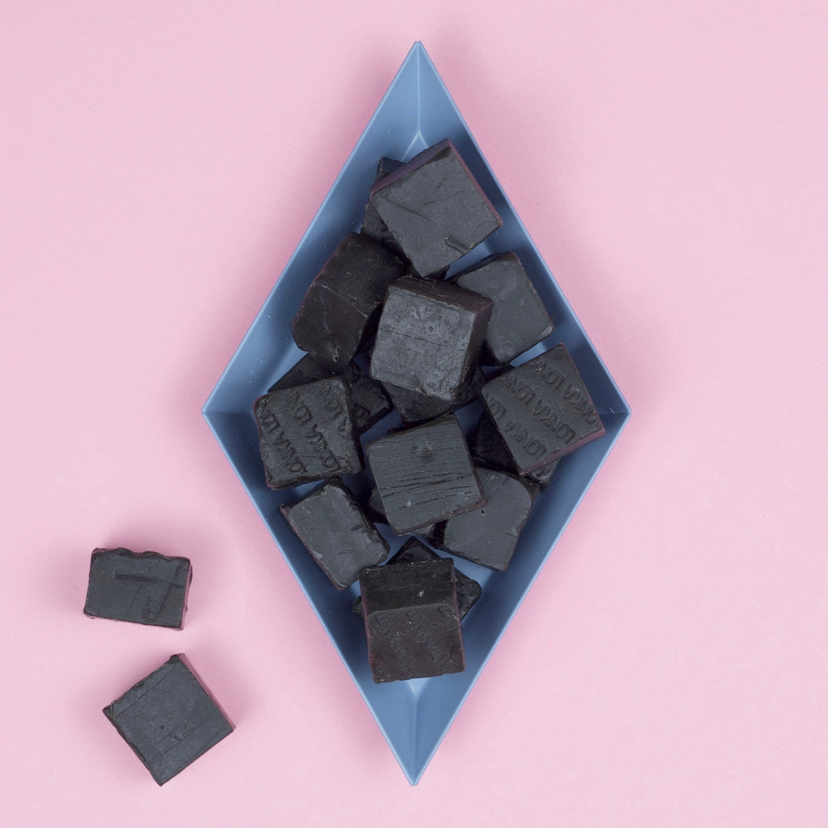 Lakritz Fudge Toffeekubusse – weiches Lakritzkonfekt im Sparset