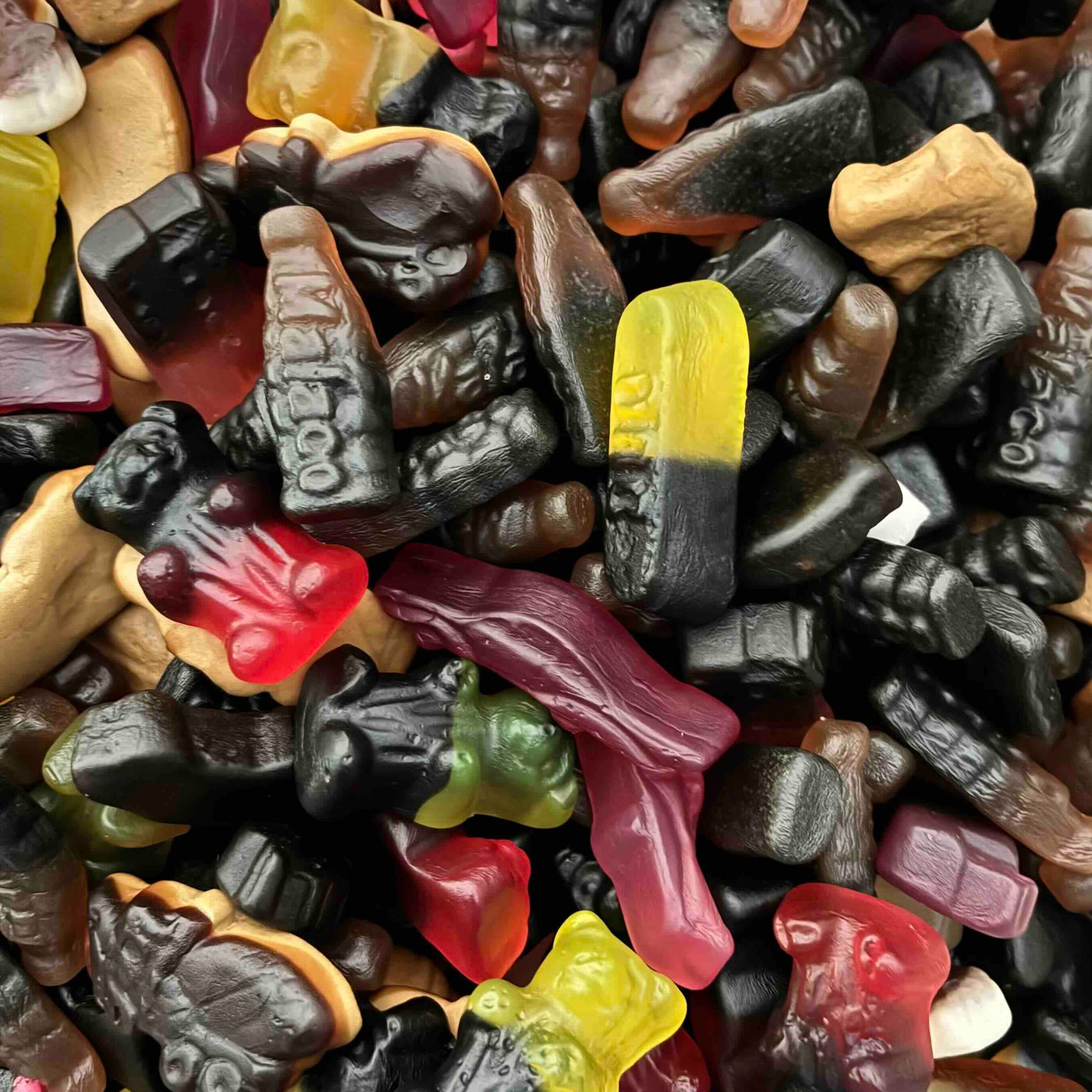 Bunte Lakritzvielfalt mit fruchtigem Geschmack – perfekt zum Naschen