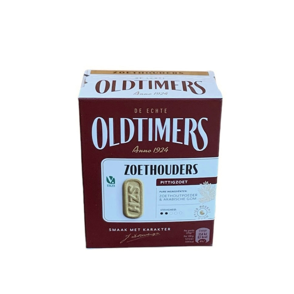 Oldtimers, Zoethoudertjes Süßholzlakritz, braun