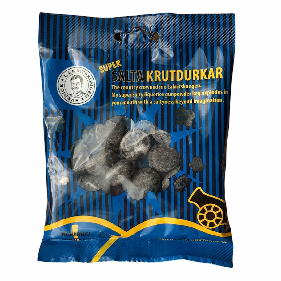 Extrem Super Salta Krutdurkar Lakritze _Ihr sucht süßes Lakritz aus Holland? Hier findet Ihr leckere süße Lakritz und viele weitere Sorten. Von Süß bis Salzig, von Vegan bis Zuckerfrei. Kräftig, mild, süßlich, salzig, einfach lecker! Jetzt süßes Lakritz online bestellen in deinem Lakritz Online Shop | Dropje lekker Lakritz.