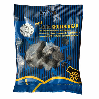 Extrem Super Salta Krutdurkar Lakritze _Ihr sucht süßes Lakritz aus Holland? Hier findet Ihr leckere süße Lakritz und viele weitere Sorten. Von Süß bis Salzig, von Vegan bis Zuckerfrei. Kräftig, mild, süßlich, salzig, einfach lecker! Jetzt süßes Lakritz online bestellen in deinem Lakritz Online Shop | Dropje lekker Lakritz.