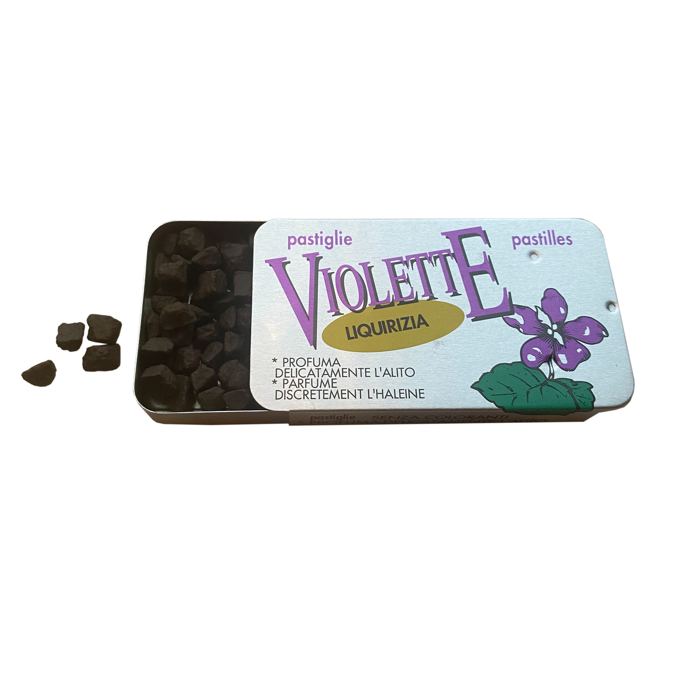 Pastillen Violette Lakritze. Ihr sucht süßes Lakritz aus Holland? Hier findet Ihr leckere süße Lakritz und viele weitere Sorten. Von Süß bis Salzig, von Vegan bis Zuckerfrei. Kräftig, mild, süßlich, salzig, einfach lecker! Jetzt süßes Lakritz online bestellen in deinem Lakritz Online Shop | Dropje lekker Lakritz.