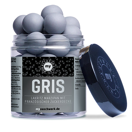 Marzipan Gris Lakritze _Ihr sucht süßes Lakritz aus Holland? Hier findet Ihr leckere süße Lakritz und viele weitere Sorten. Von Süß bis Salzig, von Vegan bis Zuckerfrei. Kräftig, mild, süßlich, salzig, einfach lecker! Jetzt süßes Lakritz online bestellen in deinem Lakritz Online Shop | Dropje lekker Lakritz.