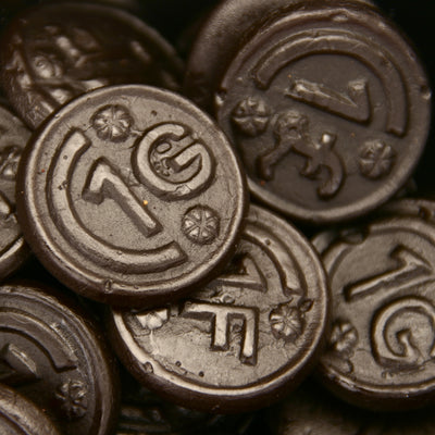 süße-Münzen-Lakritze _Ihr sucht süßes Lakritz aus Holland? Hier findet Ihr leckere süße Lakritz und viele weitere Sorten. Von Süß bis Salzig, von Vegan bis Zuckerfrei. Kräftig, mild, süßlich, salzig, einfach lecker! Jetzt süßes Lakritz online bestellen in deinem Lakritz Online Shop | Dropje lekker Lakritz.